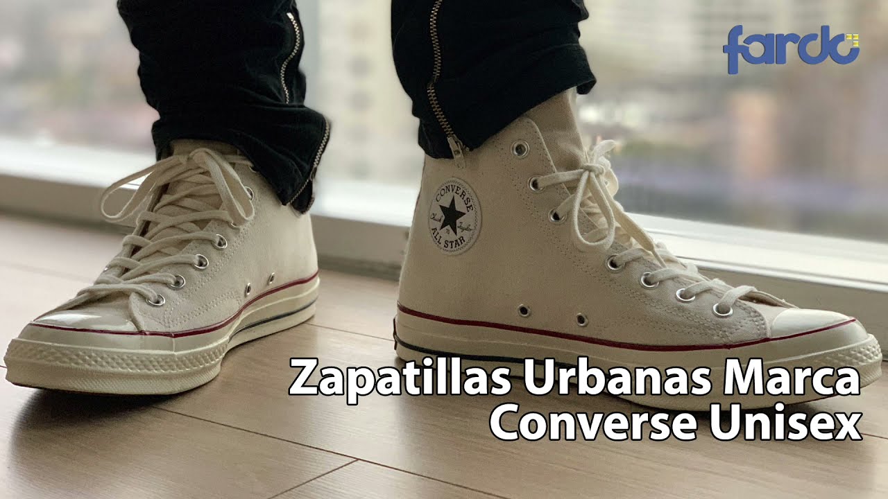 Zapatillas Urbanas Marca Converse Unisex - YouTube