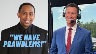 Stephen A. Smith Joins Rick Allen In The Nascar Booth