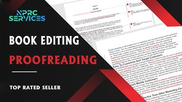 book editing and proofreading