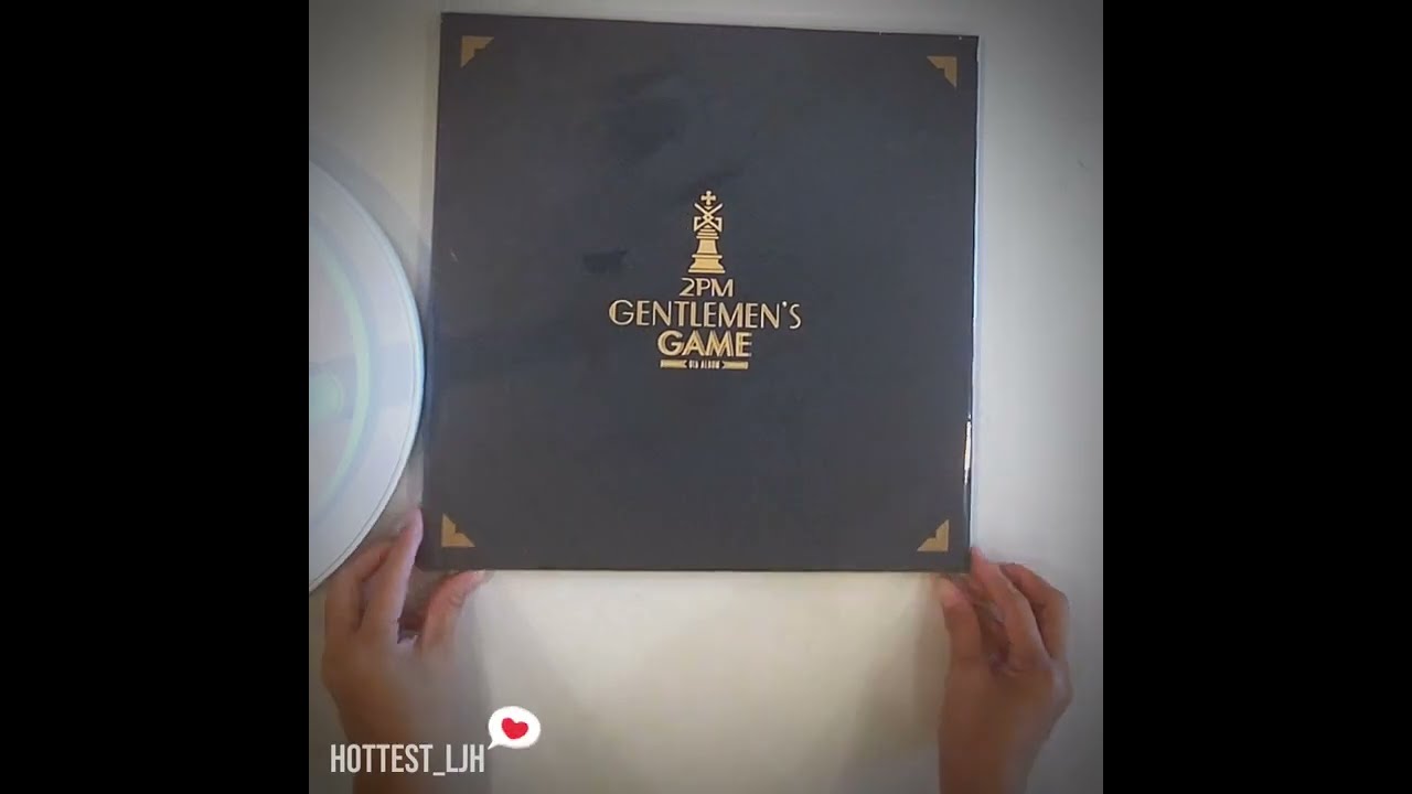 Unboxing of 2PM's Gentlemen's Game LP - YouTube