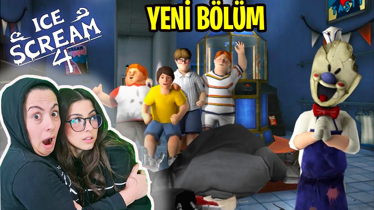 GİZEMLİ DONDURMACI BİZİ RAHAT BIRAKMIYOR ! ICE SCREAM 4  ROD'S FACTORY YENİ BÖLÜM EYLÜL LAL