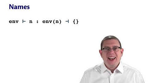 Inference of Constants and Names | OCaml Programming | Chapter 9 Video 39