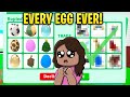 I TRADED EVERY EGG EVER IN ADOPT ME (Successful trade proof)