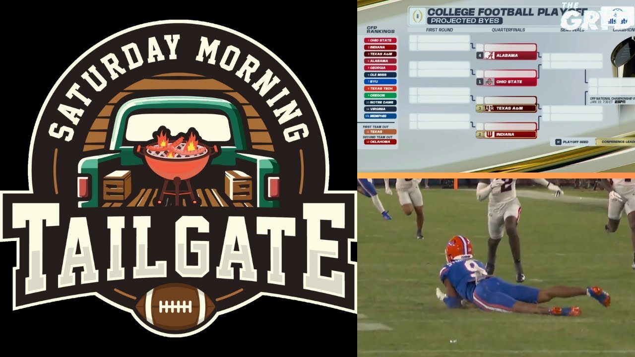 THE PUSH FOR THE PLAYOFF BEGINS! | Saturday Morning Tailgate Ep. 9