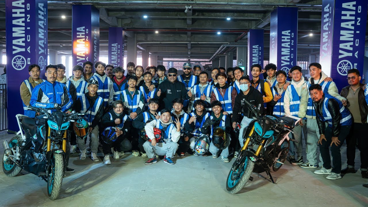 Yamaha Blue Streaks Ride Out to Uncage the Night