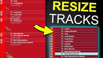 Cubase Tips - Quick way to RESET track sizes