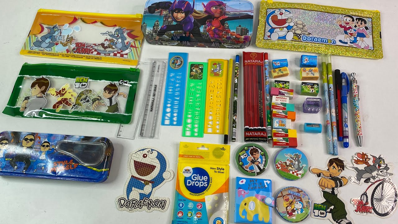 Latest Cute Stationery, Collection of Pencil box, Pen collection