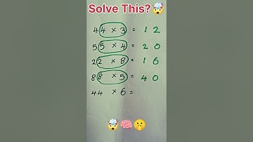 Only 1% Can Solve These Math Puzzles! 🤯 | Fun Brain Challenge #shorts