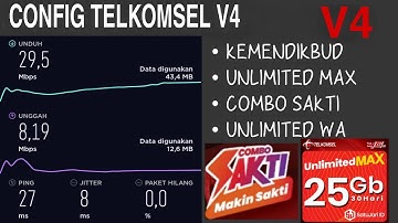 UPDATE!!!,Config Telkomsel Terbaru 2021 Versi 4 || HTTP Injector