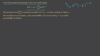 Year 12 Methods DRV Binomial Introduction Part 2