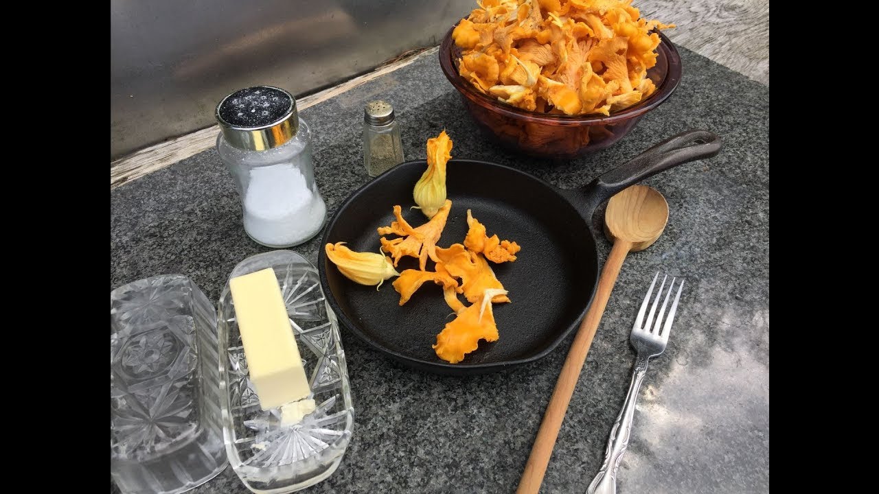 How to Cook, Prepare and Dehydrate Chanterelle Mushrooms! YouTube
