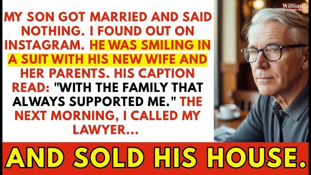 My Son Secretly Got Married  I Found Out Via Instagram    So The Next Morning I Sold His House