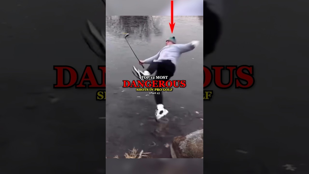 Top 12 Most Dangerous Shots In Pro Golf | Part 2