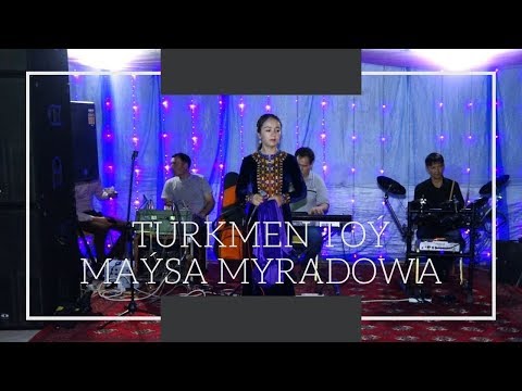 Maysa Myradowa Turkmen Toy Halk aydymy Bolmaz Janly Sesim