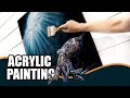 Pro acrylic painting techniques for beginners acrylicpainting