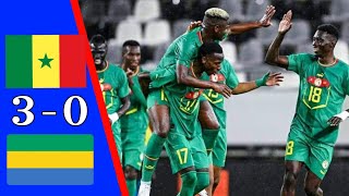 Sénégal vs Gabon (3-0)~Full Highlights• Friendly international Match 22-03-2024.