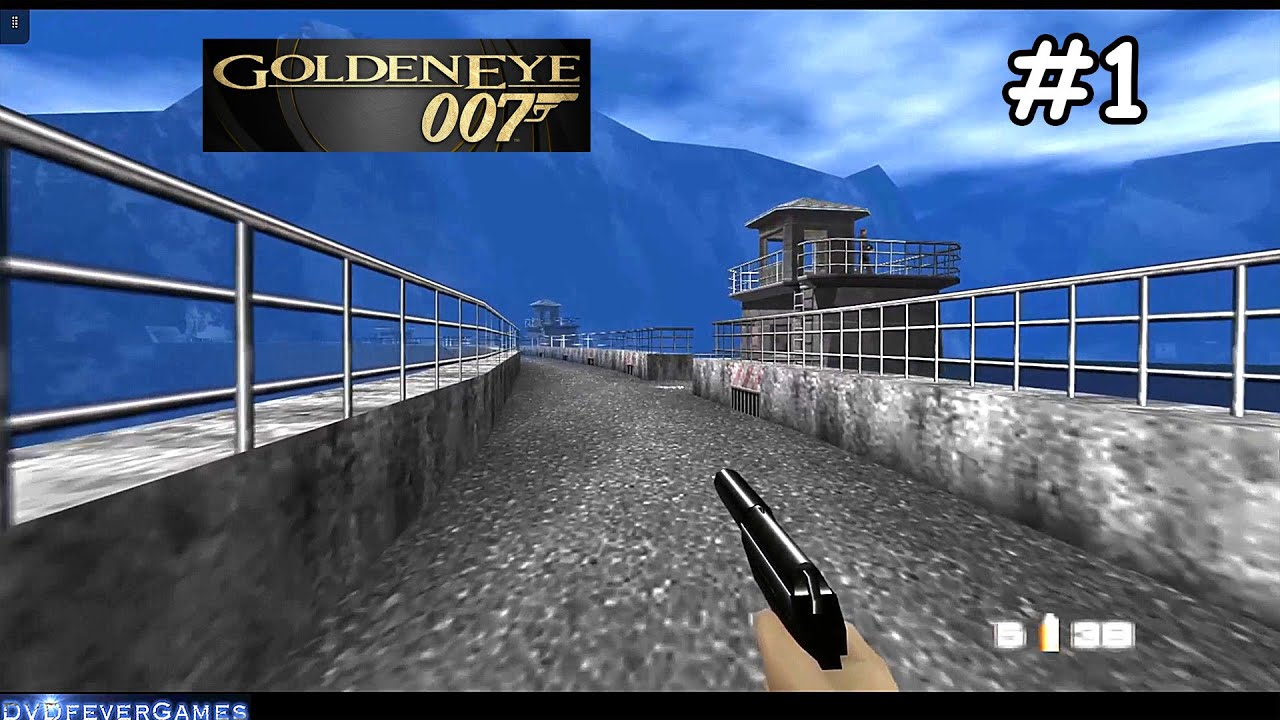 Goldeneye 007 - Gameplay #01 Dam - 2023 Xbox Game Pass Cloud Gaming (PC,  1080p 60fps) 