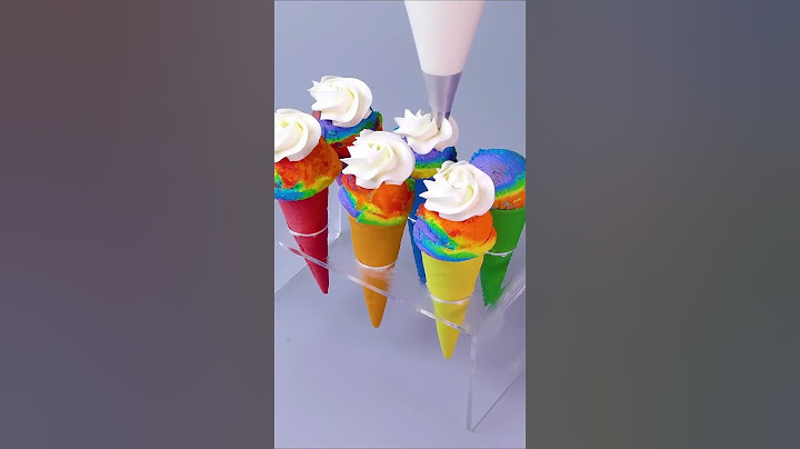 Reverse Delicious Rainbow Ice Cream /#cake #shorts #viralvideo