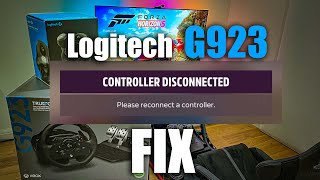Logitech G923 with Forza Horizon 5 on PC | Controller Disconnected FIX