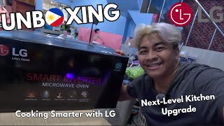 UNBOXING the LG 25L Smart INVERTER Microwave Oven (MS2595DIS) ⚡ | Sleek, Smart & Powerful!