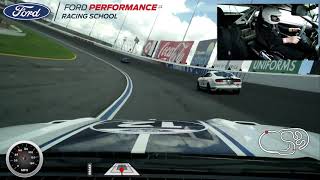 Ford Performance Racing School Mustang class at Charlotte Motor Speedway road course