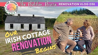 Demolishing Doorframes and Bringing in the Turf | IRISH COTTAGE renovation