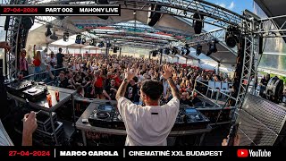 Mahony live // Cinematiné XXL Budapest with Marco Carola event // 2024-04-27