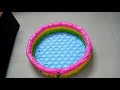 Pool for kids || small pool || pool for baby bath || colourful pool || Lightweighted || happy bath