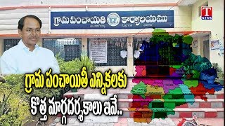 Election Commission New Guidelines for Gram Panchayat Elections | TNews  Telugu