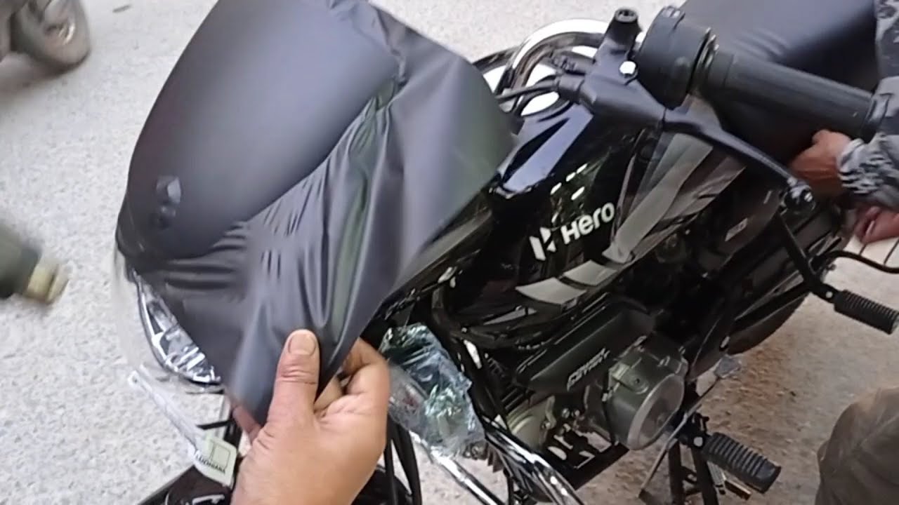 hero honda hf deluxe modified