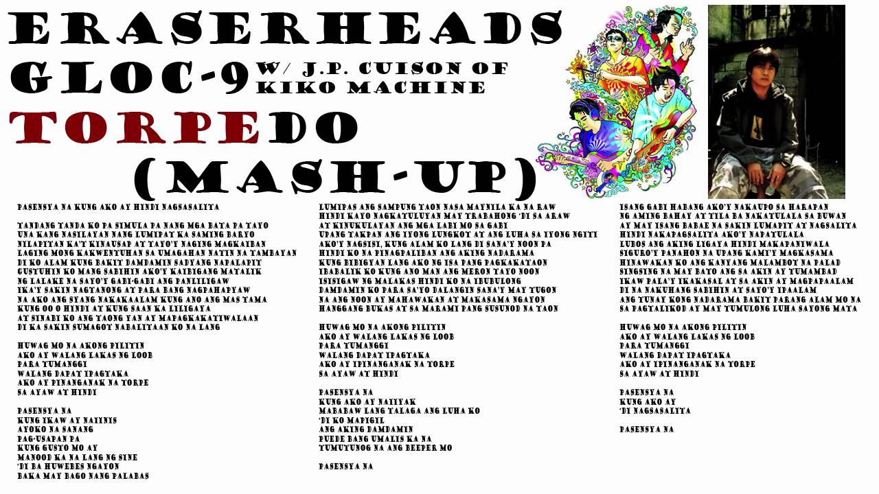 Eraserheads/Gloc9 Torpedo (Mashup) YouTube