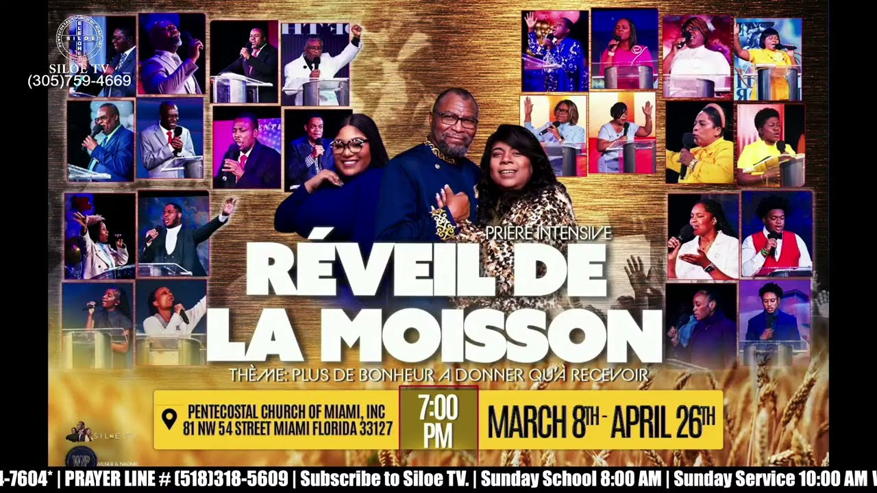 Service Du Dimanche | 03/08/26 | Rev Wilner & Naomie Prudent