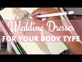 Wedding Dresses for your Body Type by Janita Toerien | Pink Book Weddings