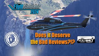 Cowansim S76C++ Helicopter First Impressions in Microsoft Flight Simulator 2024 #msfs #msfs2024