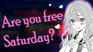 Cute Girl Shyly Flirts With You (AND IS SUPER OBVIOUS ABOUT IT) - Roleplay [F4A]