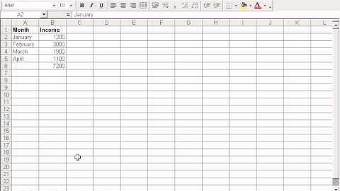 Introduction To Microsoft Excel - Basic Excel Terminology