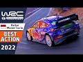 Best WRC Rally Action : Rally Crashes, Mistakes, Lucky Moments from WRC Rallye Monte-Carlo 2022