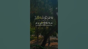 قال إنما أشكو بثي وحزني إلى الله #قرآن #قران_كريم #راحة_نفسية #تلاوة_خاشعة #لايك #اكسبلور