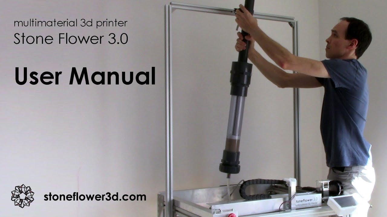 video StoneFlower 3.0 3D Printer