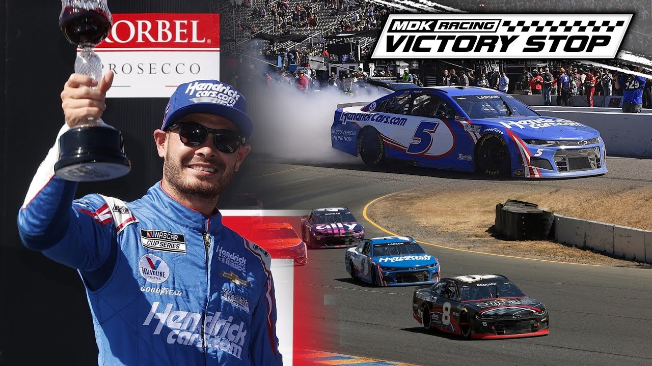 Kyle Larson IS UNSTOPPABLE! 2021 NASCAR Sonoma Race Review and Reaction