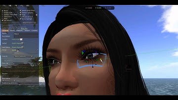 Second Life: Rigged Mesh/Eyelash Adjustments Tutorial