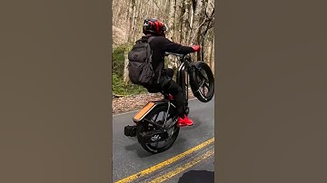 This E-Bike is a Wheelie Monster. #fiido #fiidotitan #ebike