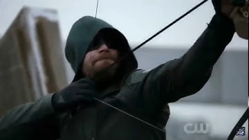 Oliver Shoots The Monitor (crisis on infinite earths)