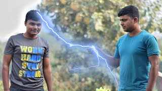 ✳️ Holding 400000 volts Electricity My Body (6 Awesome Science Experiments in Hindi)