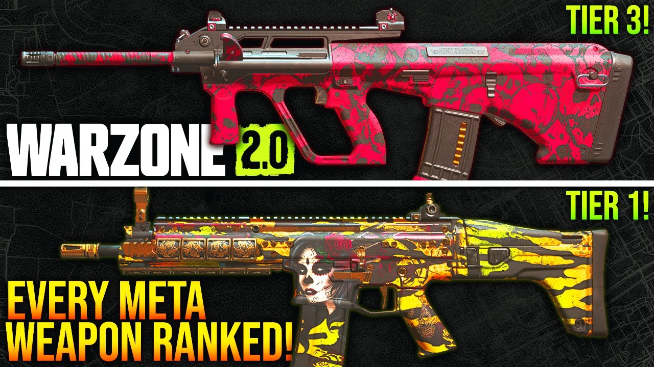 Warzone 2 best guns tier list: The best guns in Warzone 2.0 right now