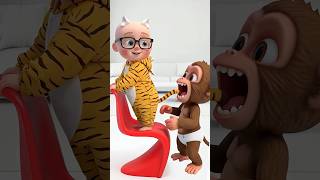 Khỉ vớiEm Bé#monkey#funny#cute#baby#comedy#shorts#viral