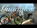 Downhill with bike on the Guadalest. Спуск с Гуадалеста. Природа Испании. Merida Big Nine 300