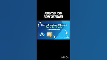 How to Download Microsoft Azure Certificate | Step by Step Guide #azure certification #az900 #az104