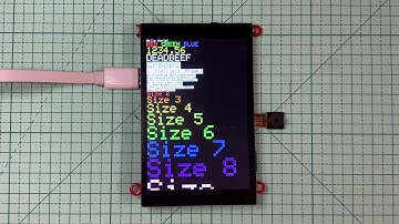 Arduino_GFX ILI9488 320x480