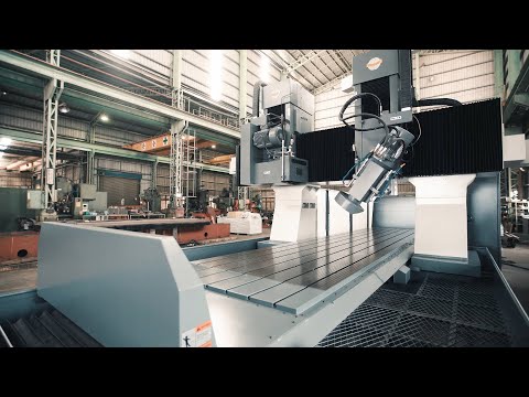 Double Column Grinder for Heavy Duty Machining | Freeport Sunny Machinery | Made In Taiwan